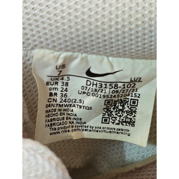 NIKE COURT VISION LOW White/Pink Oxford, Women DH3158-102 - Picture 6 of 6